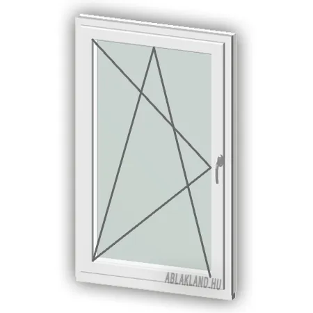 50x50 Műanyag ablak, Egyszárnyú, Bukó/Nyíló, Neo80 Rehau