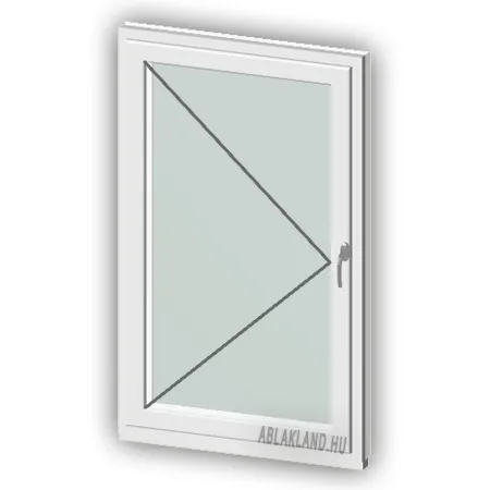 100x110 Műanyag ablak, Egyszárnyú, Nyíló, Neo