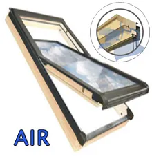 Winlight Air Tetőablak szellőzővel és burkolókerettel